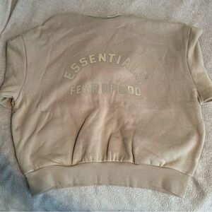 brand new essentials hoodie unwarned with original packaging